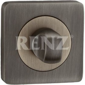 Завертка сантехническая квадратная Renz BK 02 серебро античное