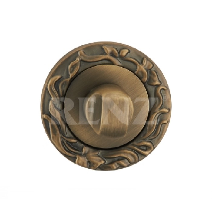 Завертка сантехническая декоративная Renz BK 20 бронза античная матовая