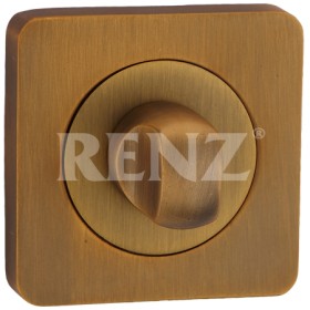 Завертка сантехническая квадратная Renz BK 02 кофе Завертка сантехническая квадратная Renz BK 02 кофе