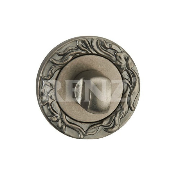 Завертка сантехническая декоративная Renz BK 20 серебро античное
