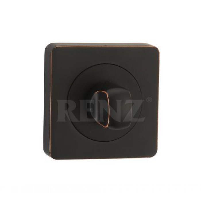 Завертка сантехническая квадратная Renz BK 02 черная бронза/патина