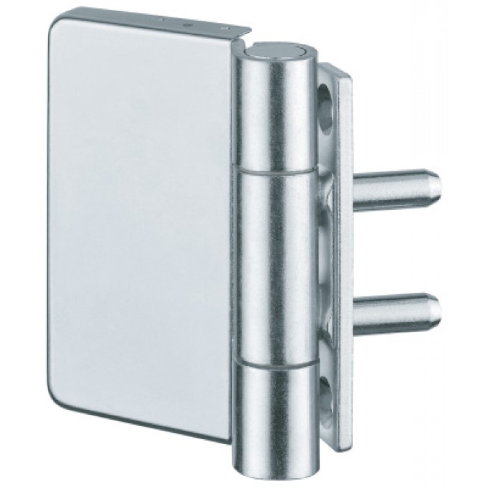 Петля SIMONSWERK Variant Multi 2D VN5046 матовая нержавеющая сталь, для дверей из стали и алюм., вес полотна до 100кг 