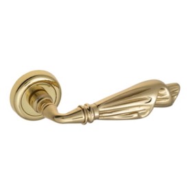 Дверная ручка Venezia Opera D1 полированная латунь