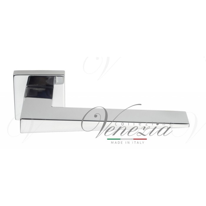 Дверная Ручка Venezia Unique Philip Полированный Хром