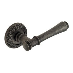 Дверная ручка Venezia Callisto D4 античное серебро