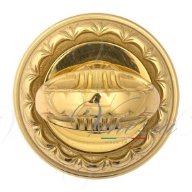 Фиксатор Поворотный Venezia Wc-4 D2 Натуральноее Серебро + Черный