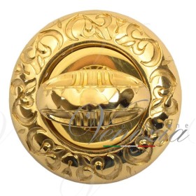 Фиксатор Поворотный Venezia Wc-4 D4 Натуральноее Серебро + Черный