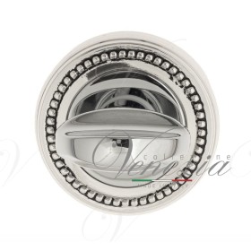 Фиксатор Поворотный Venezia Wc-2 D3 Натуральноее Серебро + Черный