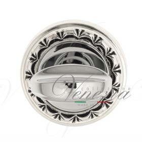 Фиксатор Поворотный Venezia Wc-2 D2 Натуральноее Серебро + Черный