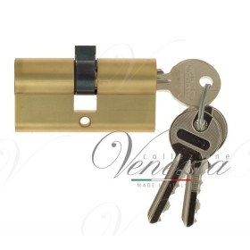 Цилиндровый Механизм Ключ-Ключ Venezia 25/10/25 Французкое Золото
