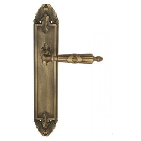 Дверная ручка Venezia ANNETA на планке PL90 матовая бронза Дверная ручка Venezia ANNETA на планке PL90 матовая бронза