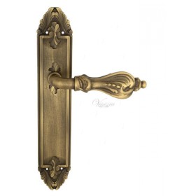 Дверная ручка Venezia FLORENCE на планке PL90 матовая бронза Дверная ручка Venezia FLORENCE на планке PL90 матовая бронза