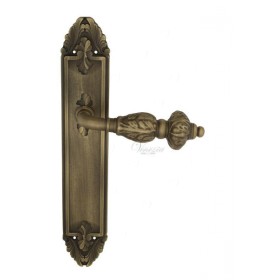 Дверная ручка Venezia LUCRECIA на планке PL90 матовая бронза Дверная ручка Venezia LUCRECIA на планке PL90 матовая бронза