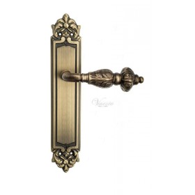 Дверная ручка Venezia LUCRECIA на планке PL96 матовая бронза Дверная ручка Venezia LUCRECIA на планке PL96 матовая бронза
