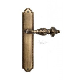 Дверная ручка Venezia LUCRECIA на планке PL98 матовая бронза Дверная ручка Venezia LUCRECIA на планке PL98 матовая бронза