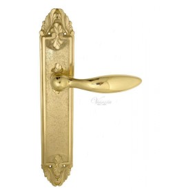 Дверная ручка Venezia MAGGIORE на планке PL90 полированная латунь Дверная ручка Venezia MAGGIORE на планке PL90 полированная латунь
