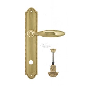 Дверная ручка Venezia MAGGIORE WC-4 на планке PL98 полированная латунь Дверная ручка Venezia MAGGIORE WC-4 на планке PL98 полированная латунь