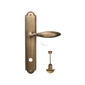 Дверная ручка Venezia MAGGIORE WC на планке PL98 матовая бронза Дверная ручка Venezia MAGGIORE WC на планке PL98 матовая бронза