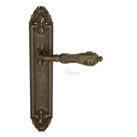 Дверная ручка Venezia MONTE CRISTO на планке PL90 античная бронза Дверная ручка Venezia MONTE CRISTO на планке PL90 античная бронза