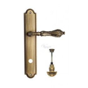 Дверная ручка Venezia MONTE CRISTO WC-4 на планке PL98 матовая бронза Дверная ручка Venezia MONTE CRISTO WC-4 на планке PL98 матовая бронза