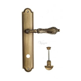 Дверная ручка Venezia MONTE CRISTO WC на планке PL98 матовая бронза Дверная ручка Venezia MONTE CRISTO WC на планке PL98 матовая бронза