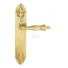 Дверная ручка Venezia OLIMPIO на планке PL90 полированная латунь Дверная ручка Venezia OLIMPIO на планке PL90 полированная латунь