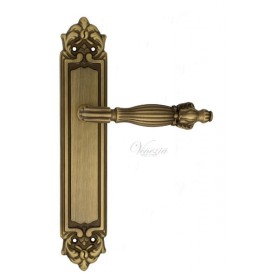 Дверная ручка Venezia OLIMPIO на планке PL96 матовая бронза Дверная ручка Venezia OLIMPIO на планке PL96 матовая бронза