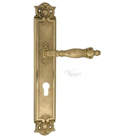 Дверная ручка Venezia OLIMPIO CYL на планке PL97 полированная латунь Дверная ручка Venezia OLIMPIO CYL на планке PL97 полированная латунь