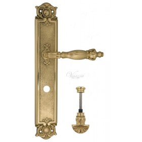 Дверная ручка Venezia OLIMPIO WC-4 на планке PL97 полированная латунь Дверная ручка Venezia OLIMPIO WC-4 на планке PL97 полированная латунь