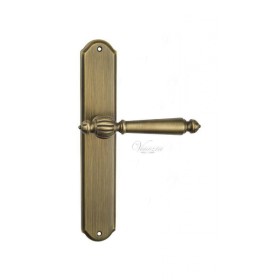 Дверная ручка Venezia PELLESTRINA на планке PL02 матовая бронза Дверная ручка Venezia PELLESTRINA на планке PL02 матовая бронза