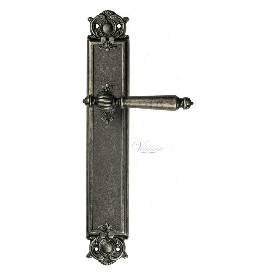 Дверная ручка Venezia PELLESTRINA на планке PL97 античное серебро Дверная ручка Venezia PELLESTRINA на планке PL97 античное серебро