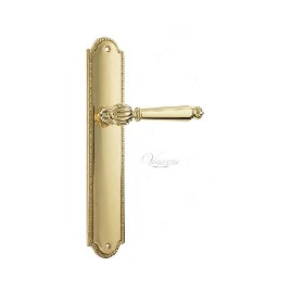 Дверная ручка Venezia PELLESTRINA на планке PL98 полированная латунь Дверная ручка Venezia PELLESTRINA на планке PL98 полированная латунь