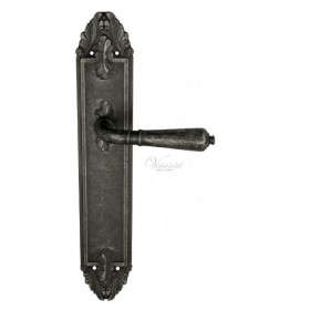 Дверная ручка Venezia VIGNOLE на планке PL90 античное серебро Дверная ручка Venezia VIGNOLE на планке PL90 античное серебро