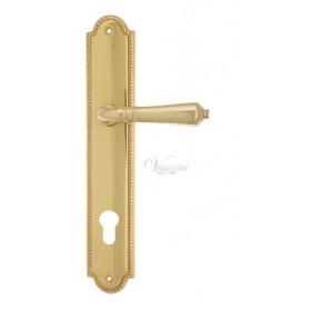 Дверная ручка Venezia VIGNOLE CYL на планке PL98 полированная латунь Дверная ручка Venezia VIGNOLE CYL на планке PL98 полированная латунь