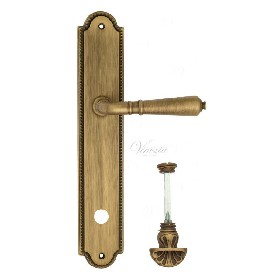 Дверная ручка Venezia VIGNOLE WC-4 на планке PL98 матовая бронза Дверная ручка Venezia VIGNOLE WC-4 на планке PL98 матовая бронза