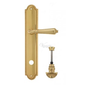 Дверная ручка Venezia VIGNOLE WC-4 на планке PL98 полированная латунь Дверная ручка Venezia VIGNOLE WC-4 на планке PL98 полированная латунь