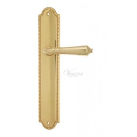 Дверная ручка Venezia VIGNOLE на планке PL98 полированная латунь Дверная ручка Venezia VIGNOLE на планке PL98 полированная латунь