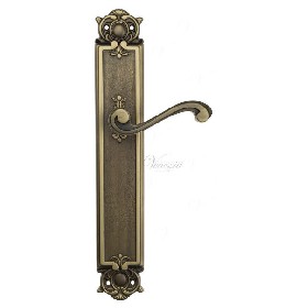 Дверная ручка Venezia VIVALDI на планке PL97 матовая бронза Дверная ручка Venezia VIVALDI на планке PL97 матовая бронза