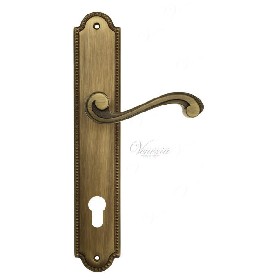 Дверная ручка Venezia VIVALDI CYL на планке PL98 матовая бронза Дверная ручка Venezia VIVALDI CYL на планке PL98 матовая бронза