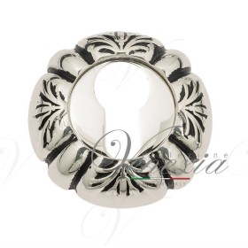 Накладка Дверная Под Цилиндр Venezia Cyl-1 D5 Французское Золото + Коричневый