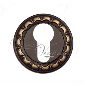 Накладка Дверная Под Цилиндр Venezia Cyl-1 D2 Темная Бронза