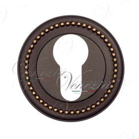 Накладка Дверная Под Цилиндр Venezia Cyl-1 D3 Темная Бронза