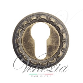 Накладка Дверная Под Цилиндр Venezia Cyl-1 D2 Античная Бронза