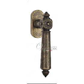 Ручка Venezia CASTELLO оконная FW античная бронза