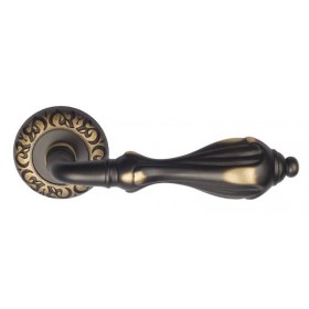 Дверная ручка Venezia ANAFESTO D4 темная бронза