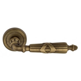 Дверная ручка Venezia ANNETA D1 матовая бронза Дверная ручка Venezia ANNETA D1 матовая бронза