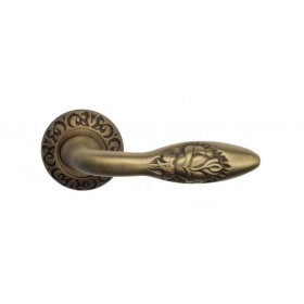 Дверная ручка Venezia CASANOVA D4 матовая бронза