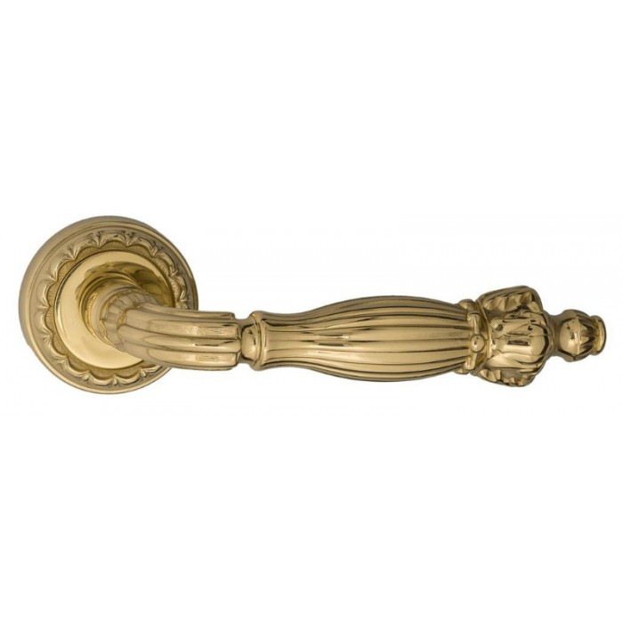 Дверная ручка Venezia OLIMPO D2 полированная латунь