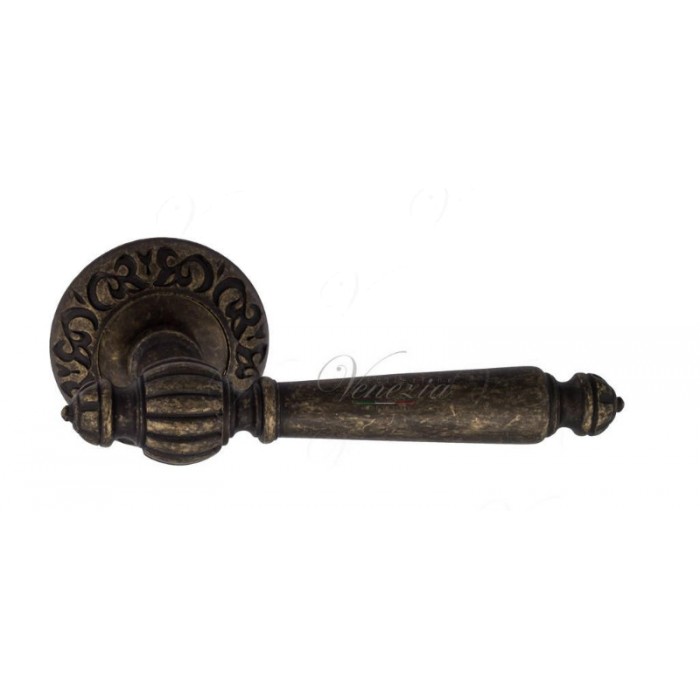 Дверная ручка Venezia PELLESTRINA D4 античная бронза