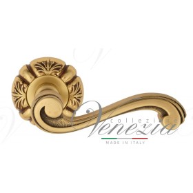 Дверная ручка Venezia VIVALDI D5 французское золото + коричневый Дверная ручка Venezia VIVALDI D5 французское золото + коричневый